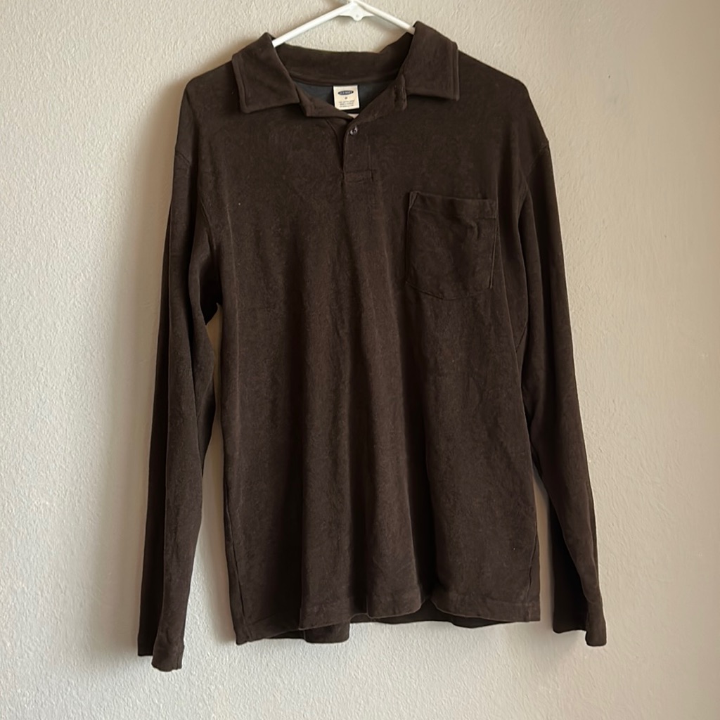 Fleece Material Henley
